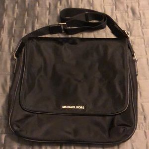 Michael Kors nylon crossbody messenger bag
